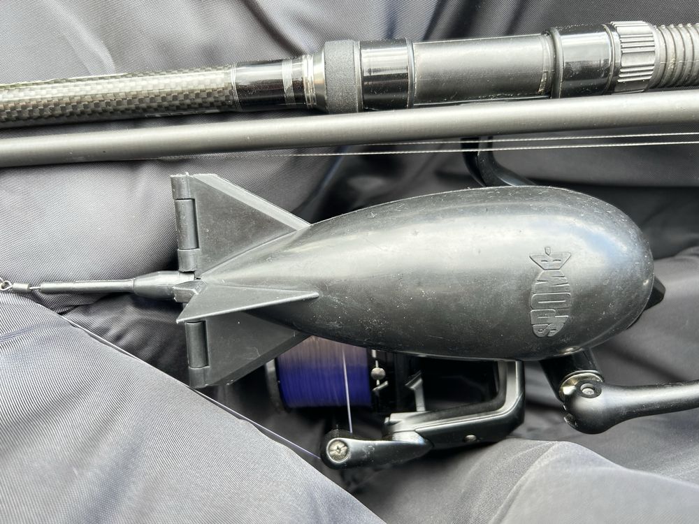 Daiwa Windcast 4,5 lbs 3,60 Spod, Shimano Ultegra Spod XTD, dodatki.