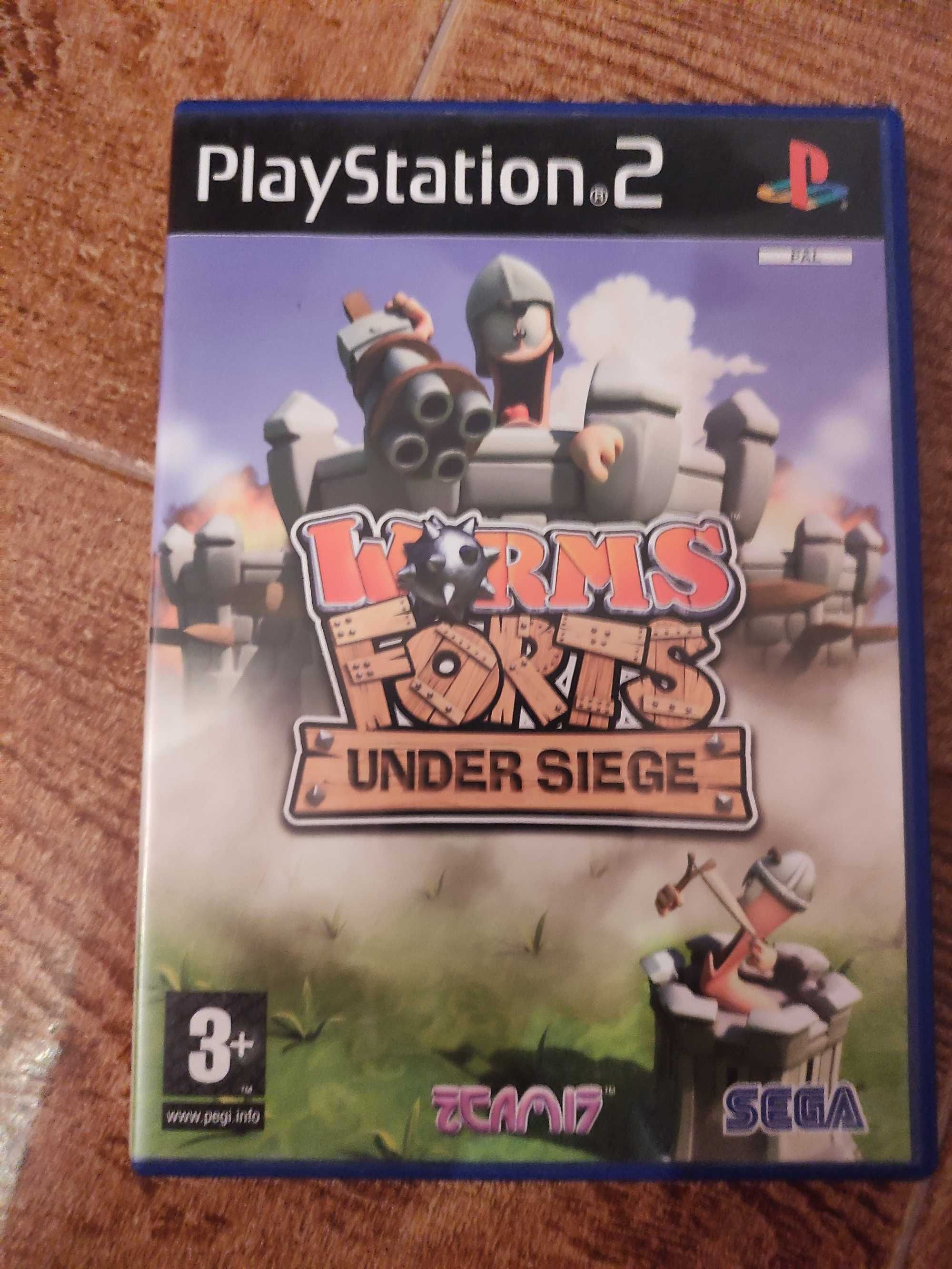 Worms Forts Under Siege PS2