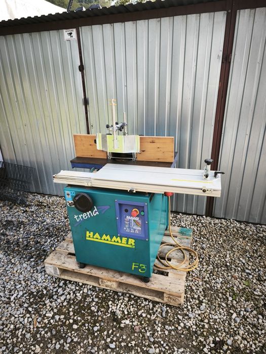 •Frezarka Dolnowrzecionowa Hammer f3 Trend