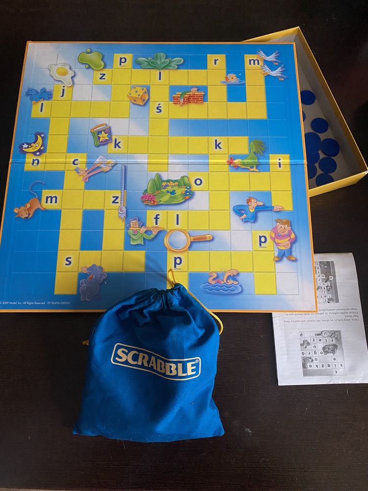 Scrabble Junior - nauka i zabawa