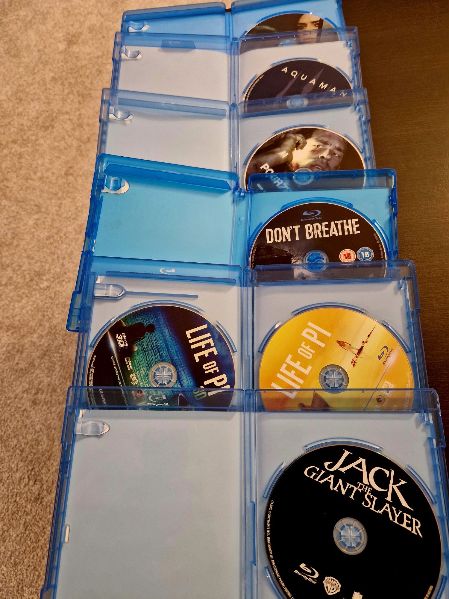 7 płyt bluray dla Kolekcjonerów