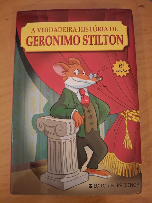 Livro - A Verdadeira História de Geronimo Stilton
