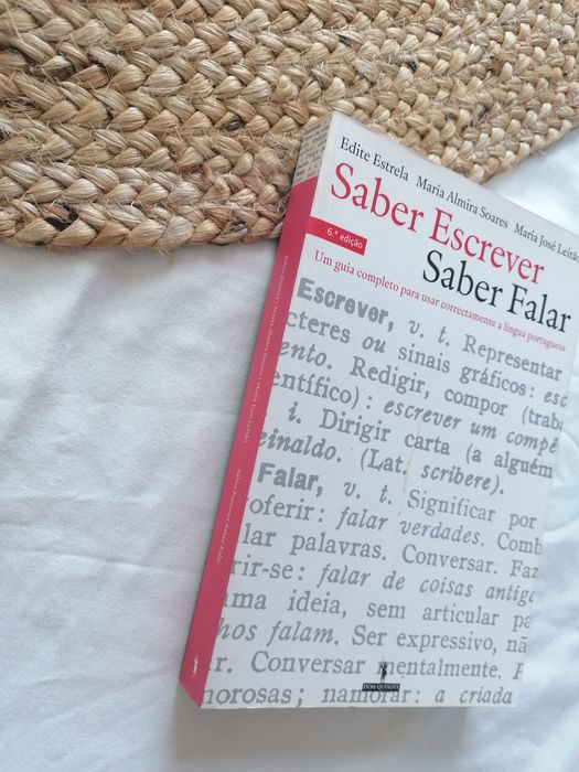 Livro Saber Escrever Saber Falar