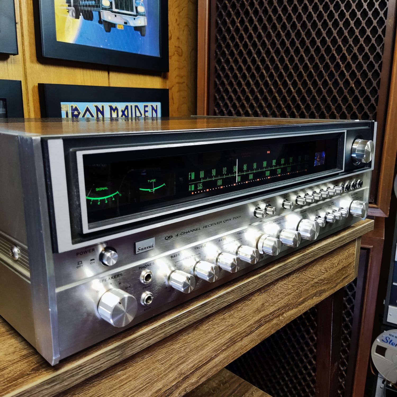 Amplituner Sansui QS 4-channel receiver QRX-7001 MONSTER Vintage