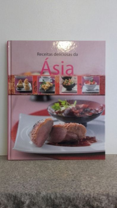 Livros culinários pack de 4 (comida oriental)