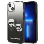 Etui Karl Lagerfeld Gradient Ikonik Karl&Choupette na iPhone 13 mini -