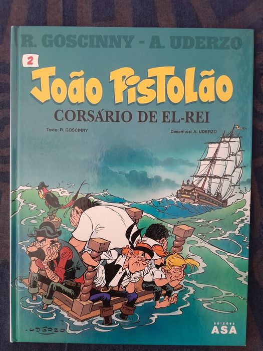 João Pistolão 2 "Corsário de El-Rei" Goscinny - Uderzo