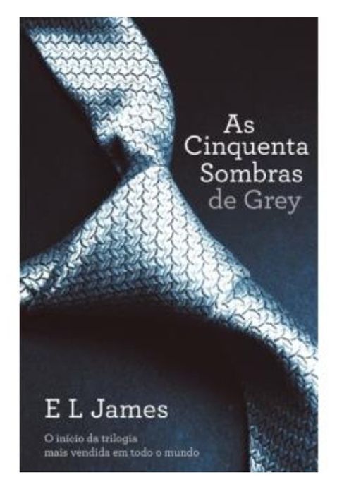Livro "As cinquenta sombras de Grey"