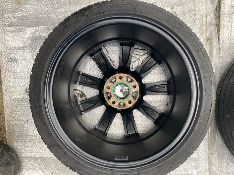 Felgi Aluminiowe VW AUDI Skoda 5x112 ET42 8x18” Czarne POLERKA idealne