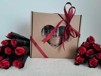 Box sól do kąpieli 3x500g, lawenda, rumianek-nagietek, róża