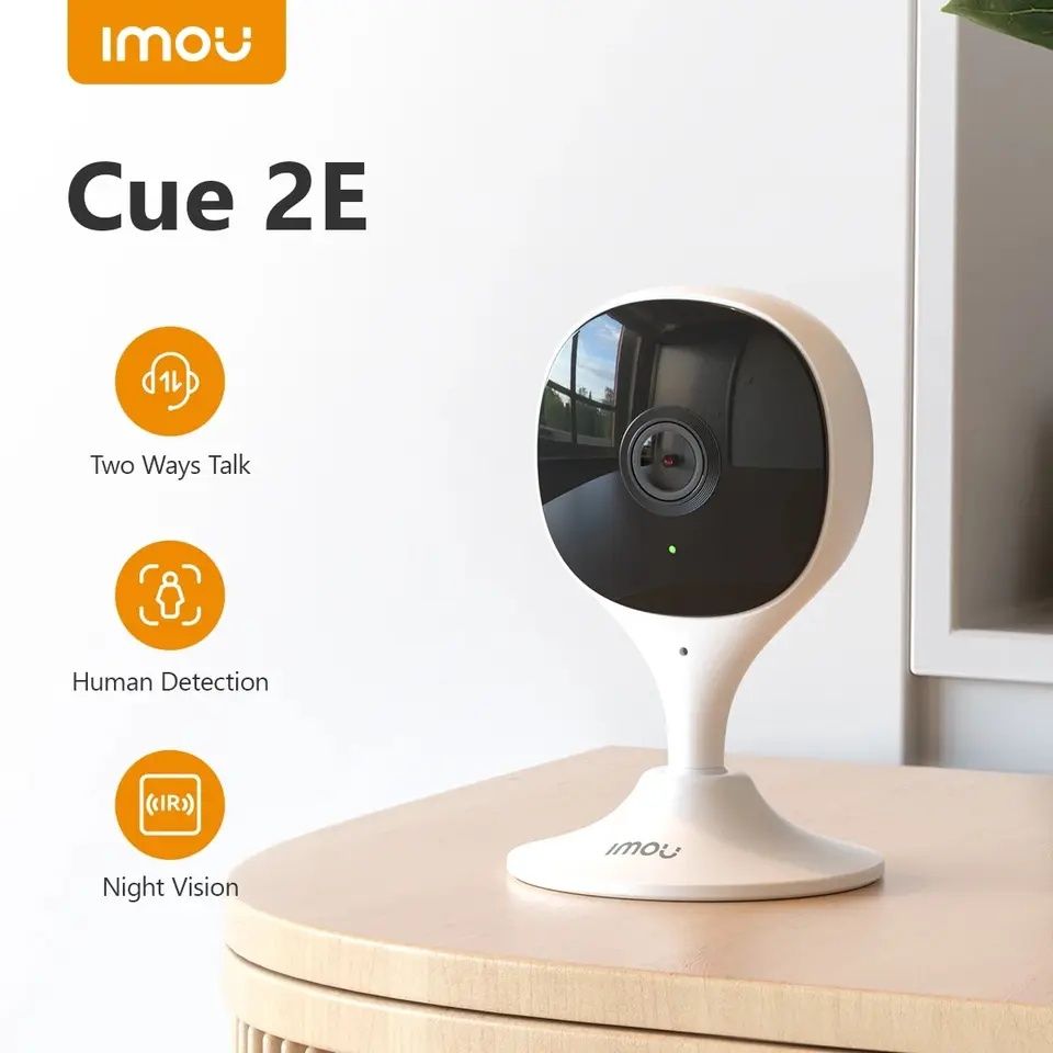 Imou Cue 2E 2Mp,  2.8 мм двусторонній голосовий,  IPC-C22SP WiFi