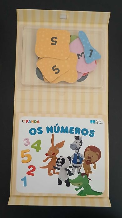 Canal Panda - Os Números - Com peças para encaixar (artigo novo)