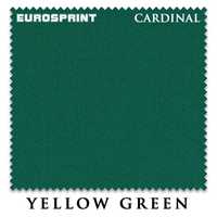 Бильярдное сукно Eurosprint Cardinal 198см Yellow Green