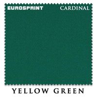 Бильярдное сукно Eurosprint Cardinal 198см Yellow Green