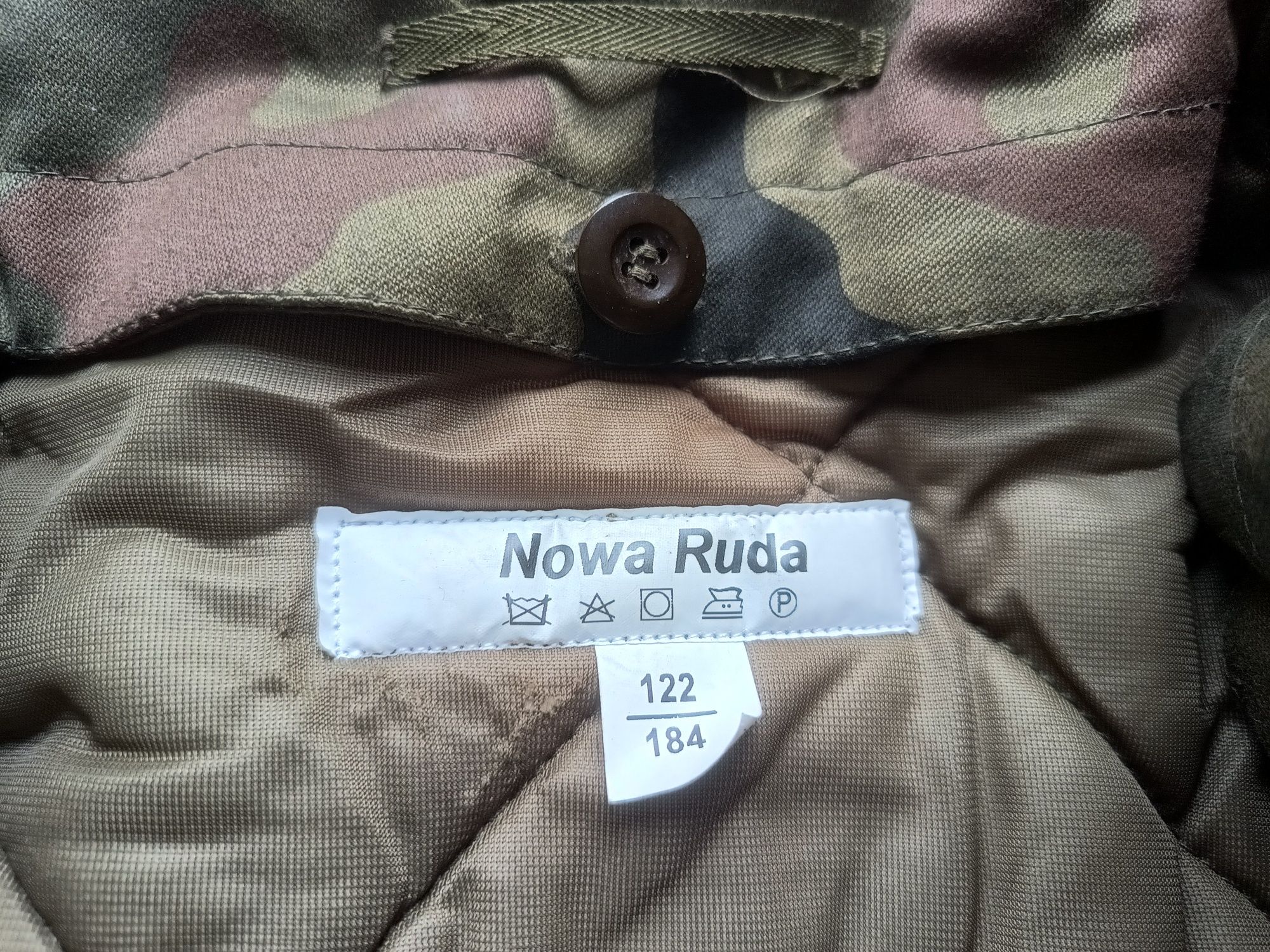 Kurtka bechatka wojskowa z podpinką 122/184 130MON