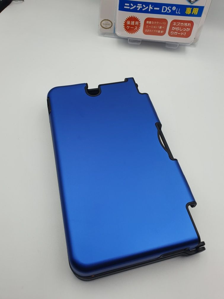 Case etui obudowa Nintendo DS dsi LL niebieska metaliczna unikat