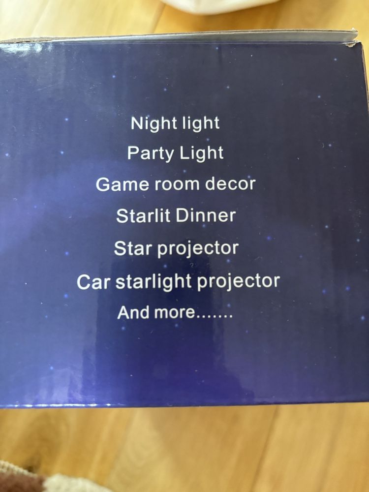 Projektor Starry sky projector - jak nowy