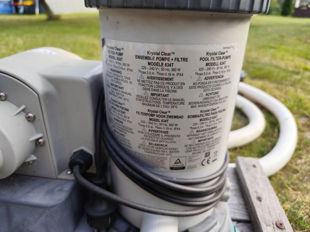 Pompa Intex 9462l/h filtr B napowietrzanie