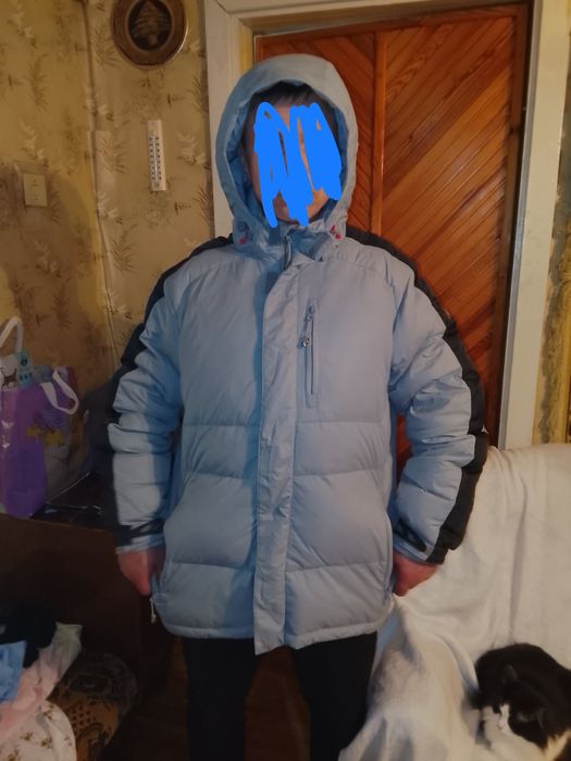 Чоловічий зимовий пуховик outventure 50 розмір