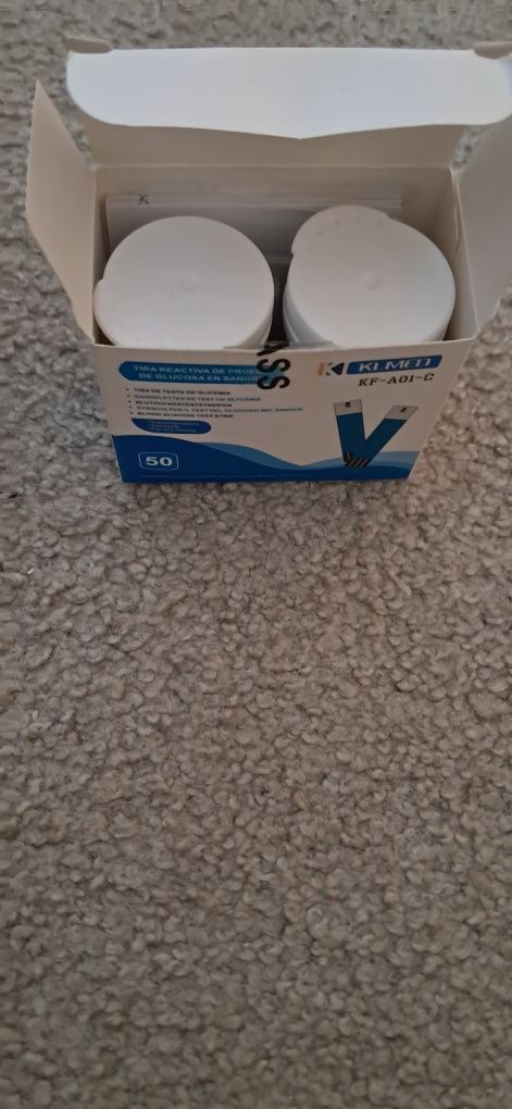 Tiras de teste glicemia
