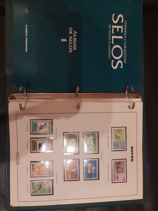 selos PALOP afinsa planeta agostini álbum Eládio Santos euro uefa 2004