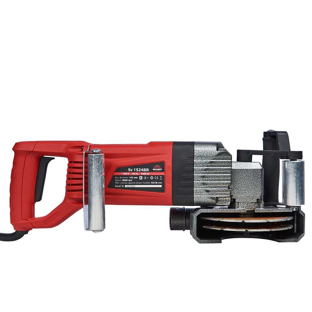 Штроборез Vitals Master Sv 1524BR/глуб 43мм/диск 150мм/2,4кВт/гар3