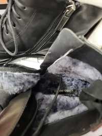 Ботинки зимние женские 38р на цигейке. Торг