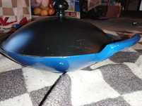 Garnek żeliwny wok