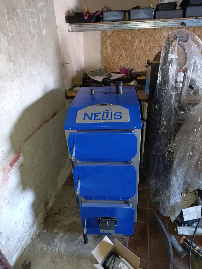 Твердотопливный котел Neus Praktik - 12 кВт