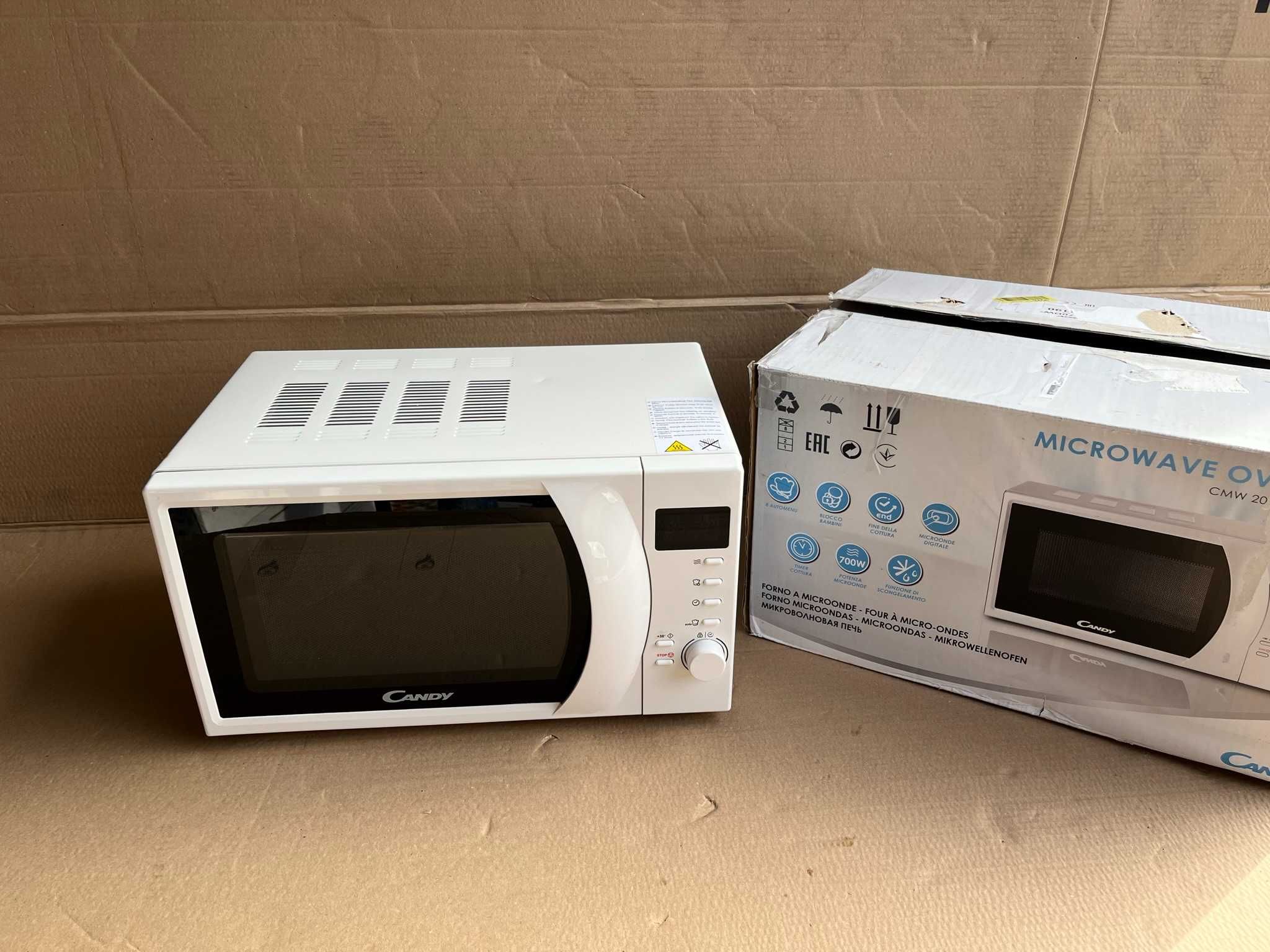 Candy CMW2070DW Solo Biała Kuchenka mikrofalowa 20 litrów, 700 W