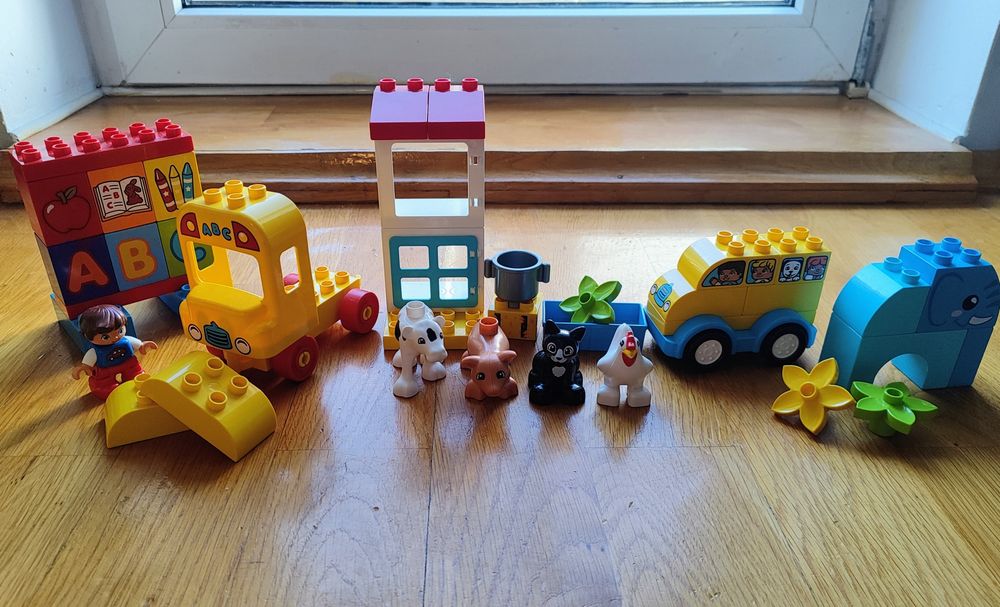 Mix oryginalnych klocków LEGO DUPLO