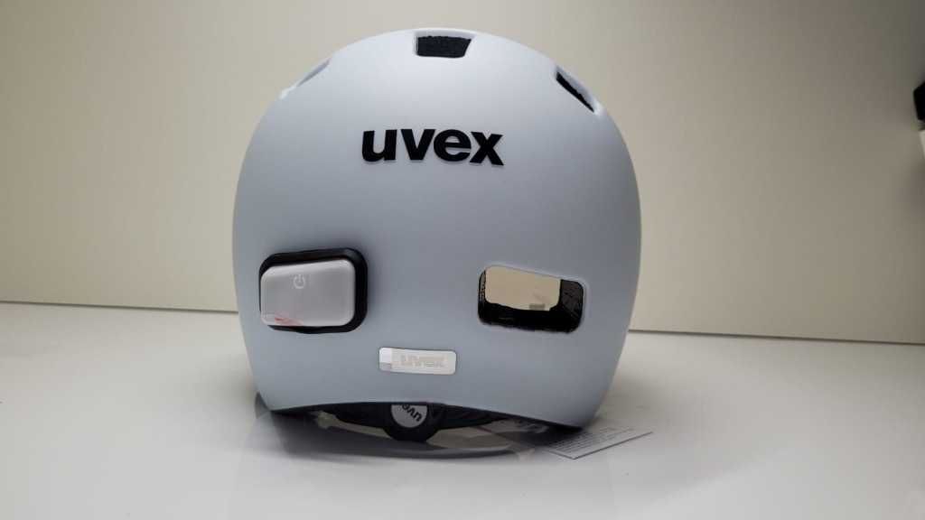 Kask rowerowy Uvex Rush Visor Cloud Matt M 55-58cm