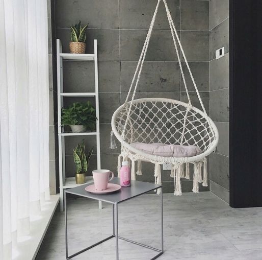 Підвісне крісло гойдашка, гойдашка плетена