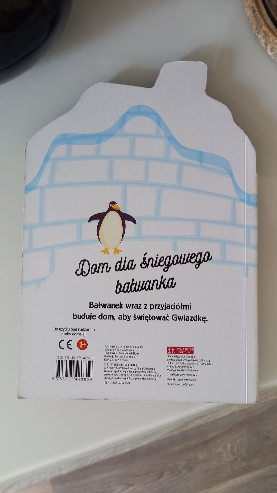 Książka Dom dla śniegowego bałwanka
