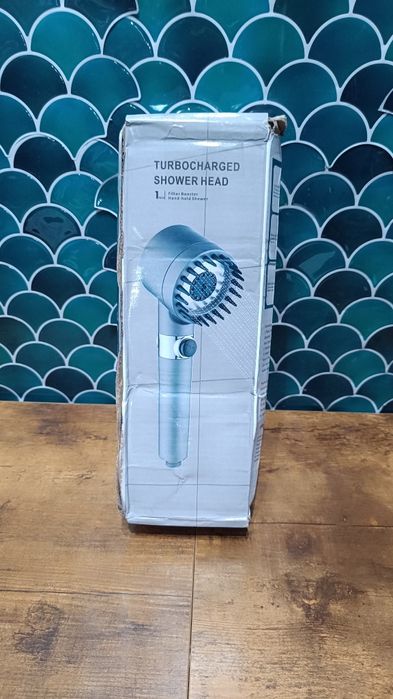 Turbodoładowana słuchawka prysznicowa