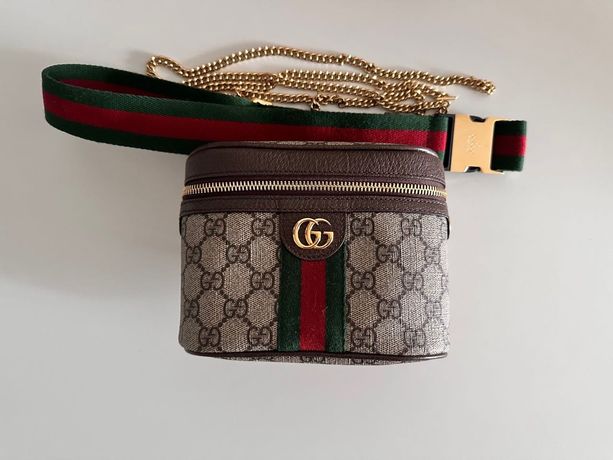 GUCCI OPHIDIA BELT BAG WITH WEB nerka/ torebka oryginał