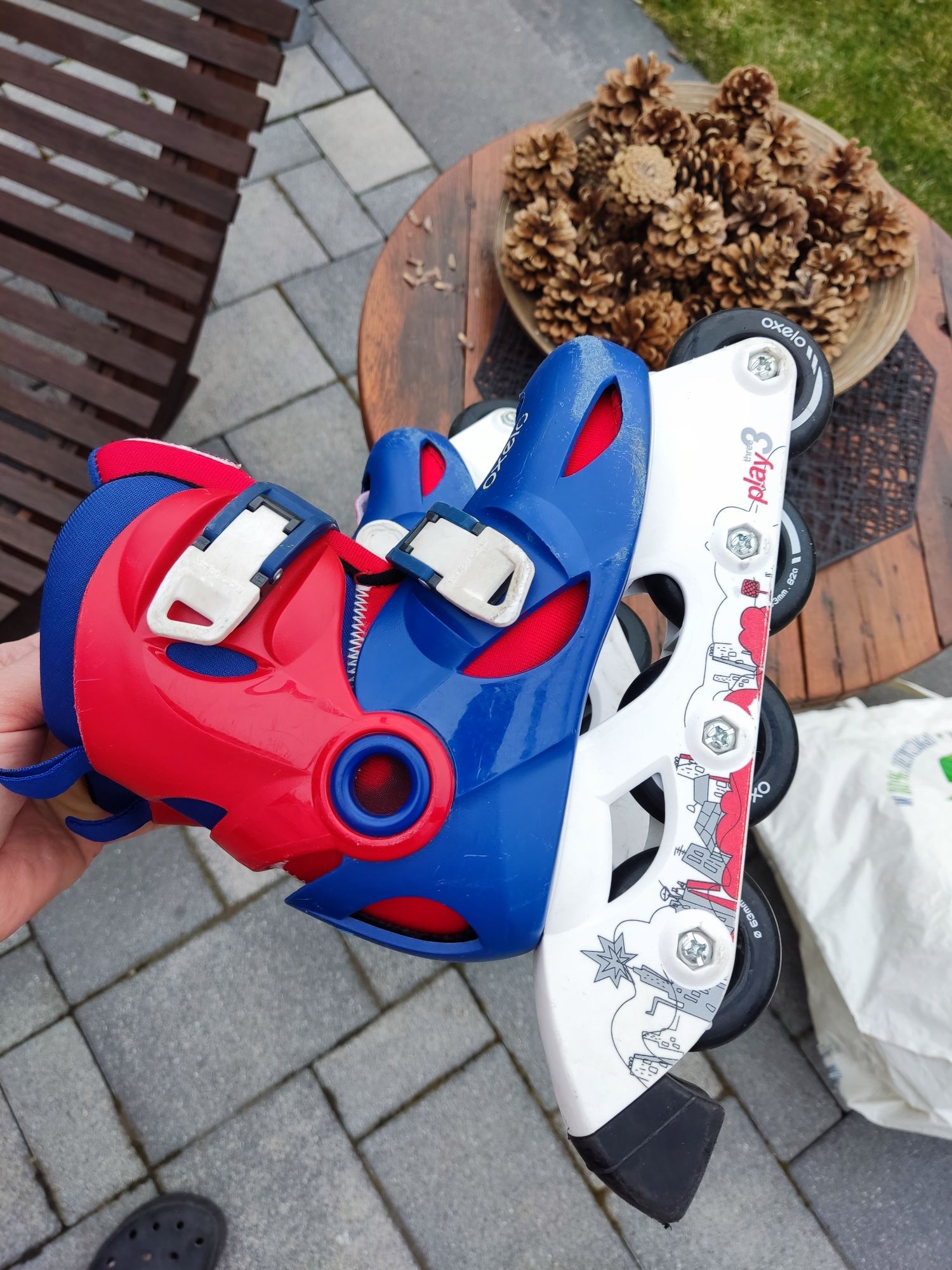 J.nowe r. 28-30 rolki oxelo Decathlon