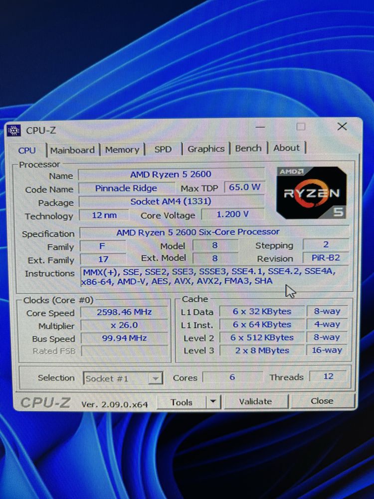 rtx2060 super, ryzen 5 2600, 16gb 3066mhz