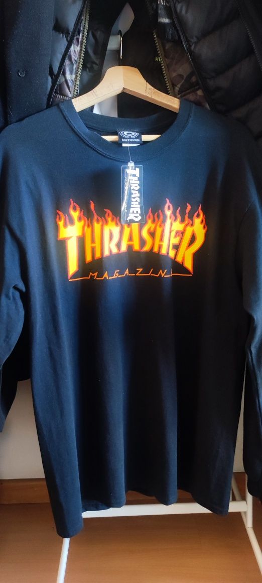 T-Shirt manga comprida Thrasher