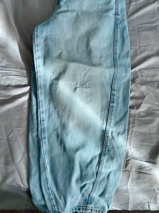 Джинси Zara Mom голубі балунс