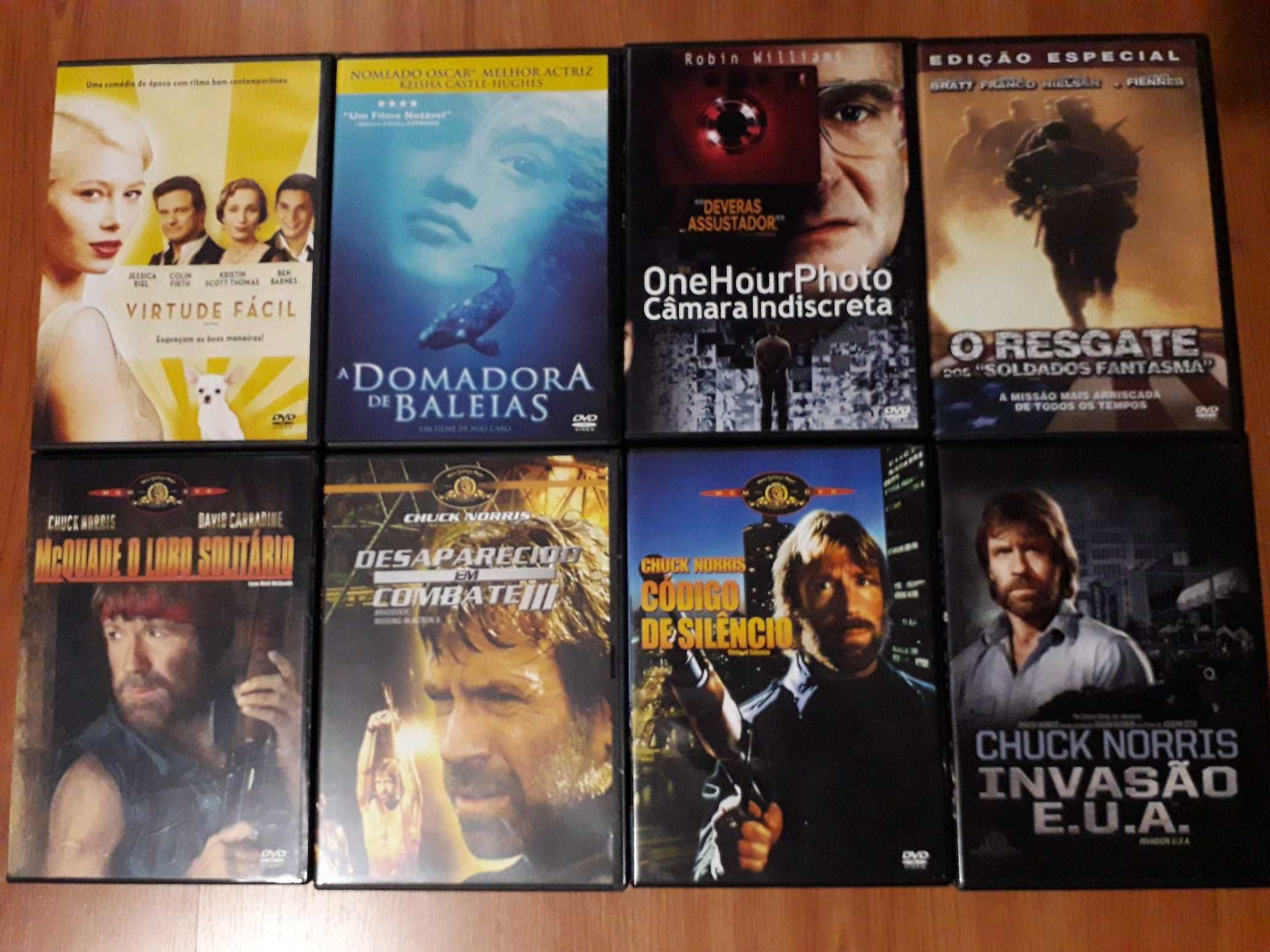 Filmes diversos em DVD