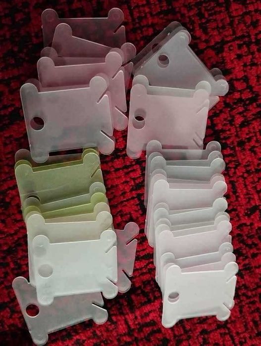 Placas para linhas de bordar
