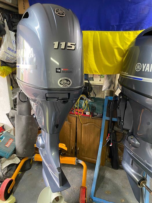 мотор човновий лодочний YAMAHA F 115 i 2019 як новий