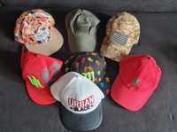 Zestaw 6 czapek z daszkiem dla młodzieży i dorosłych