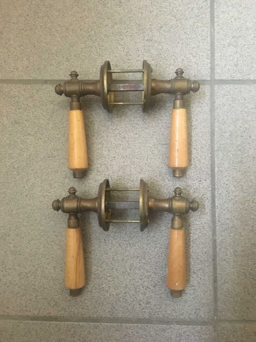 Klamka wewnętrzna mosiężna