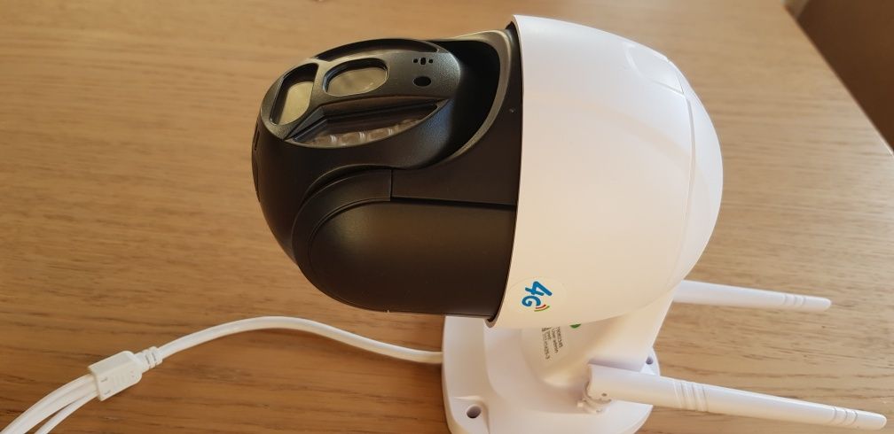 Kamera Zew 4G LTE SIM 4K 5MP,10xZoom,Internet LAN RJ45 +KartaSD64GB