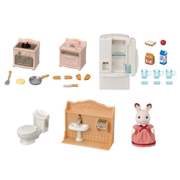 Меблі для затишного будинку Sylvanian Families.