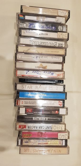 Lote K7 cassetes Spectrum