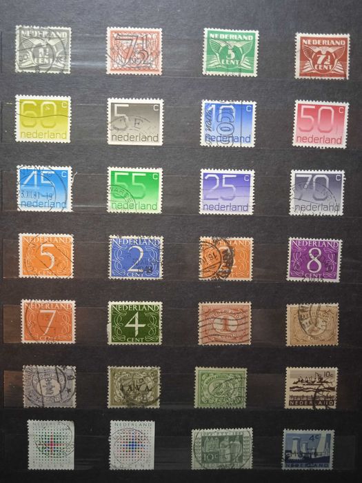 Znaczki Pocztowe Holandia Nederland Holenderskie Europa 113 szt (219)
