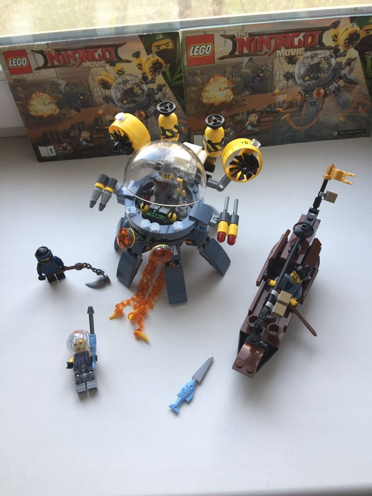 Конструктор Lego The Ninjago Mavie Данія 70610 Літаюча субмарина Медуз